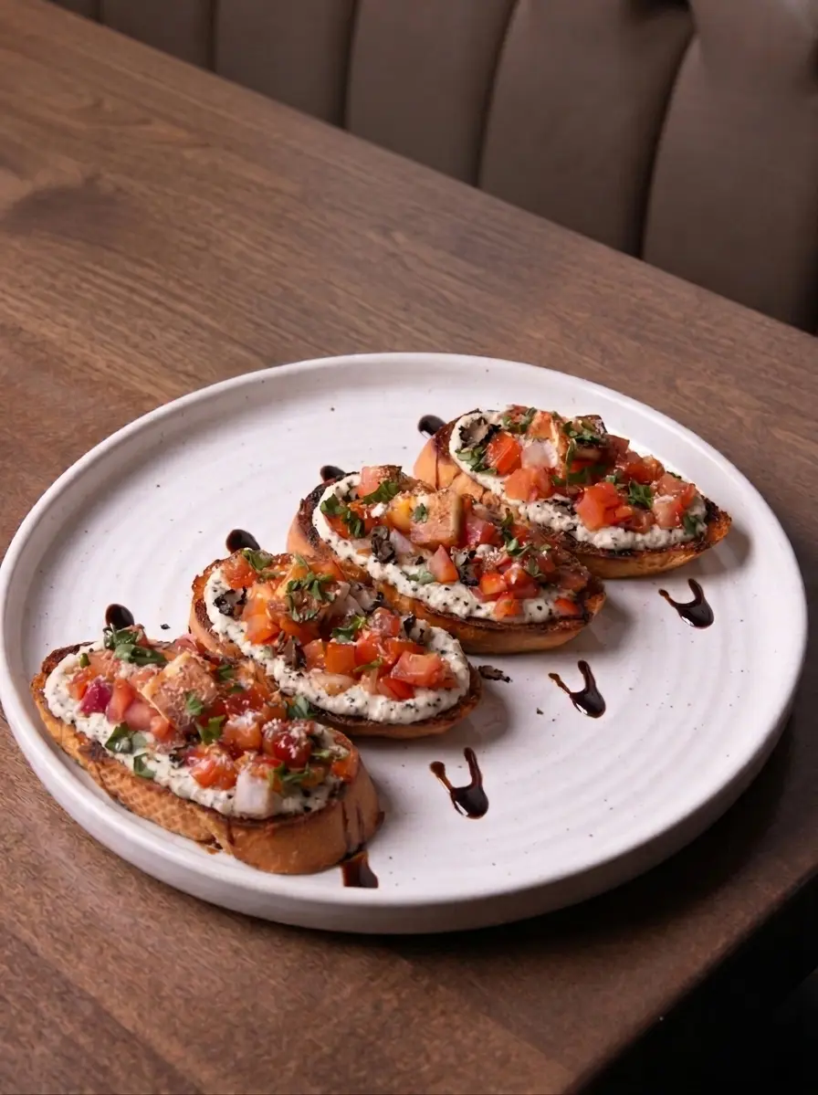 Artisanal Italian appetizers at THE PIZZA SPOT